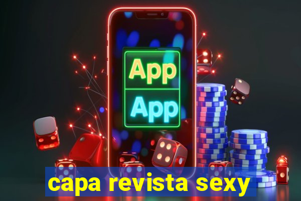 capa revista sexy